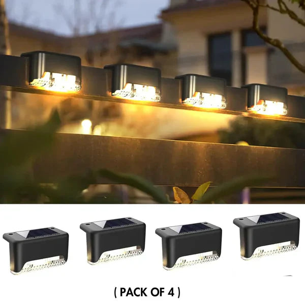 Solar Powered Waterproof Deck Lights for Outdoors