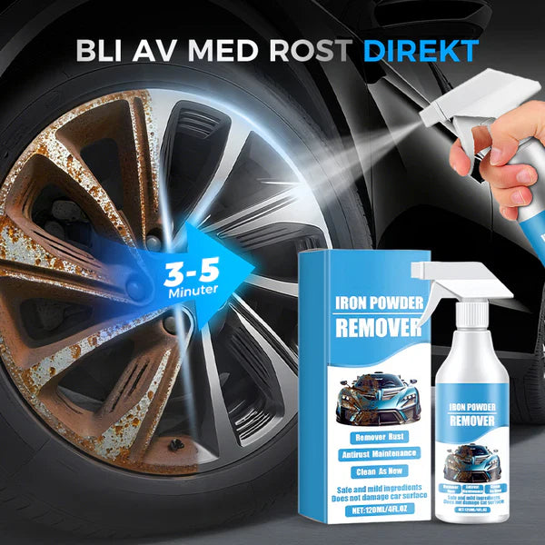 🔥Spray for removing rust and iron particles from cars