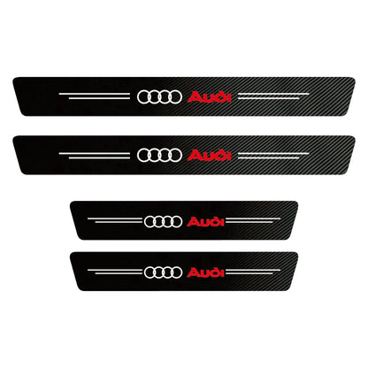 Carbon Fiber Door Sill Protector (4 Pcs)