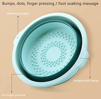 Silicone Folding Foot Bath Bucket