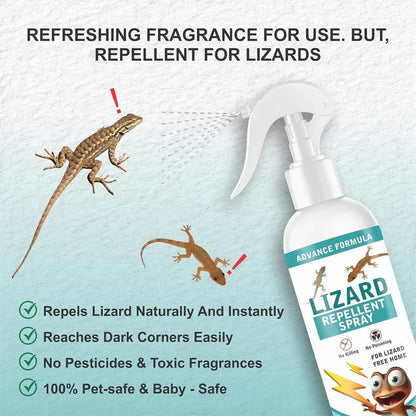 Home Safe Lizard Control Spray – 250ML Herbal Formula