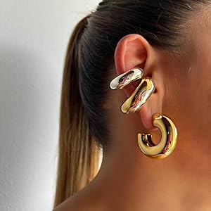 Korean Style Non Piercing Ear cuffs for Women