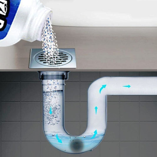 Pipe & Drain Cleaner Powder – Tough on Clogs, Easy on Pipes