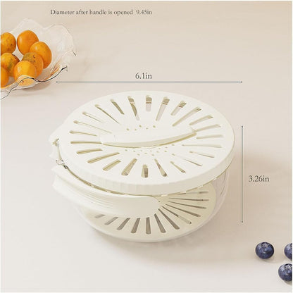 BowlBuddy™ - Ultimate Draining Bowl with Foldable Handle
