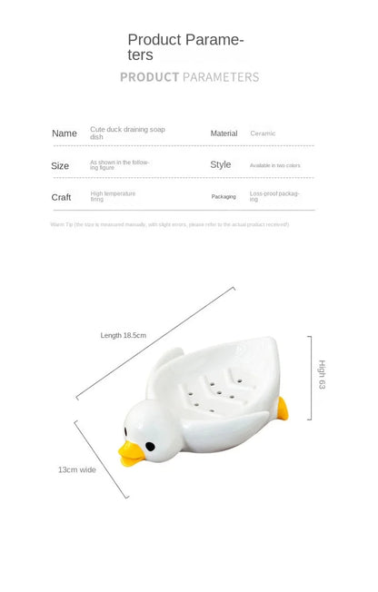 Cute Duck Soap Box