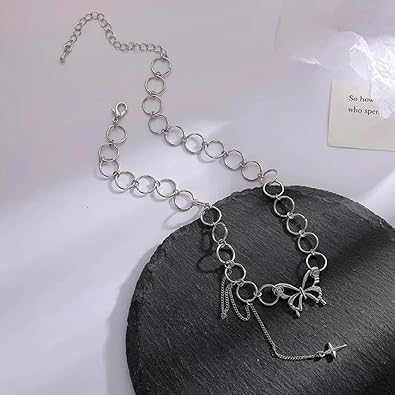 Butterfly  neck choker