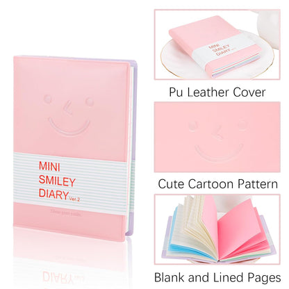 Mini Smiley Cartoon Pocket Notebook