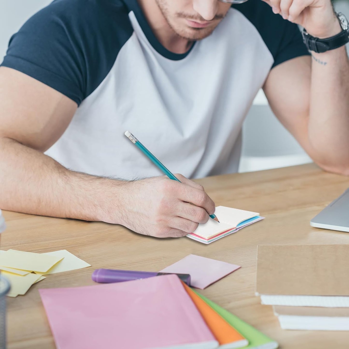 Mini Smiley Cartoon Pocket Notebook