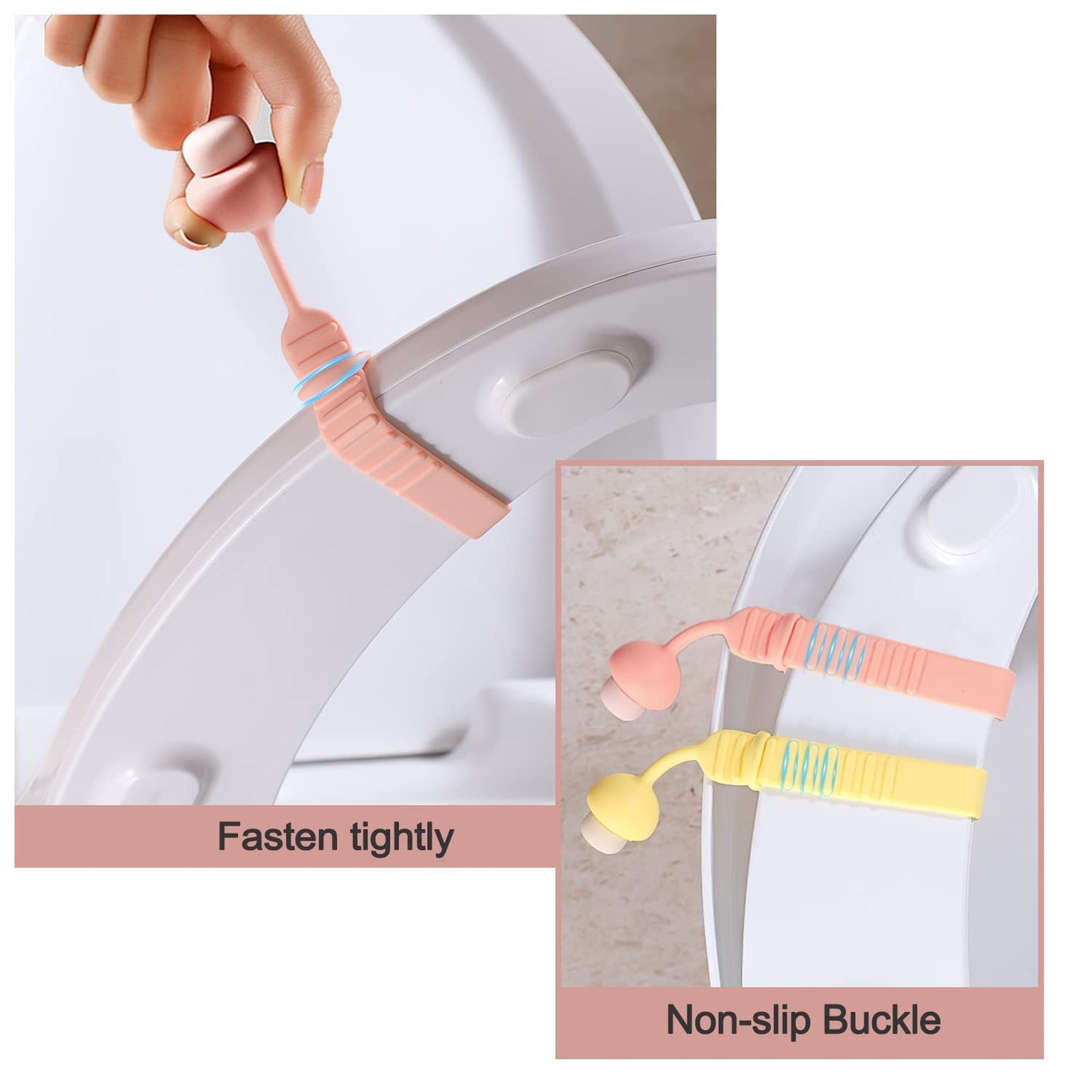 Silicone Toilet Seat Lifter – Hygienic & Reusable