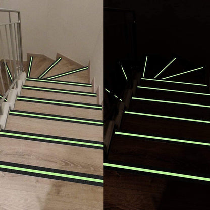 Glow-in-the-Dark Anti-Slip Tape for Stairs (2"x 5M)
