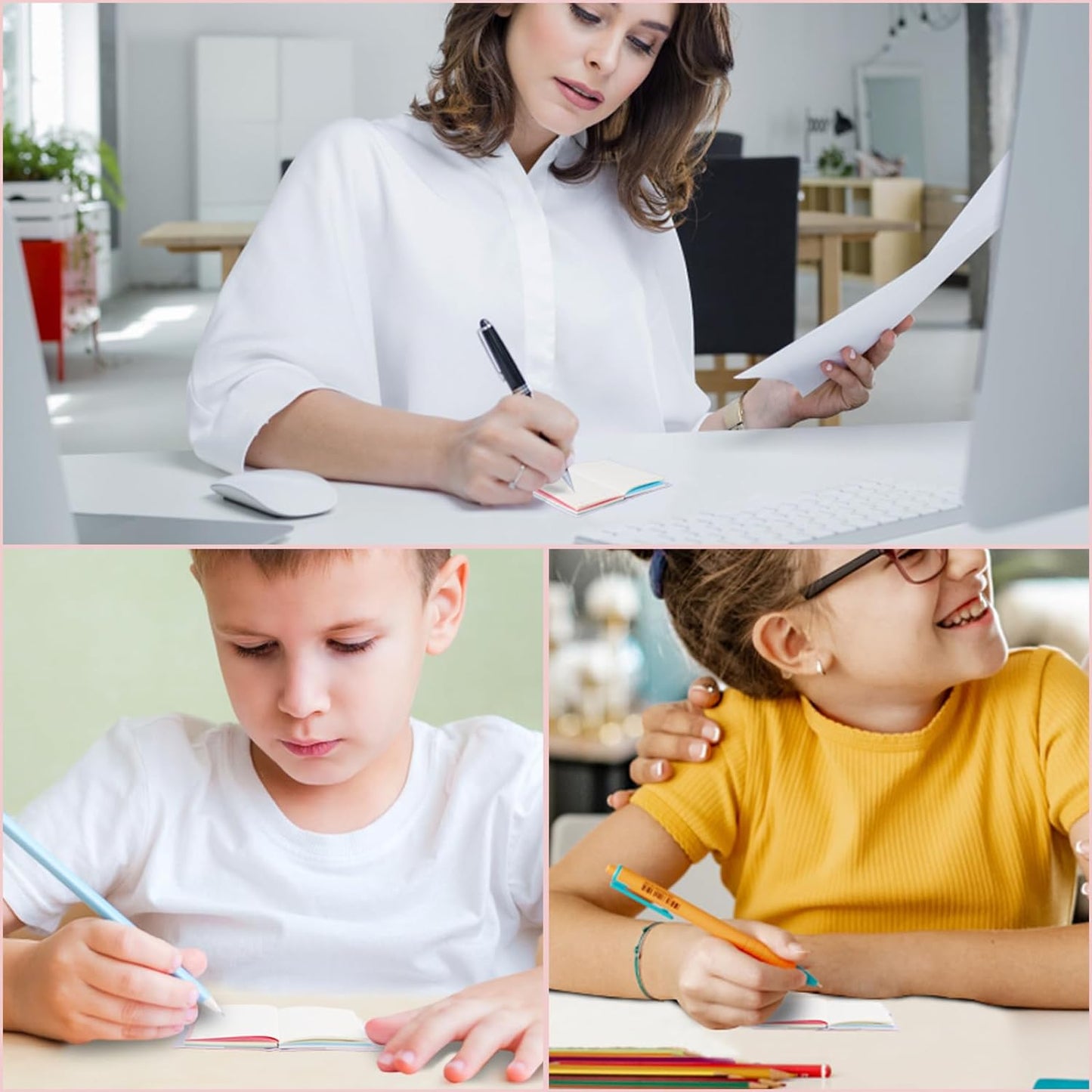 Mini Smiley Cartoon Pocket Notebook