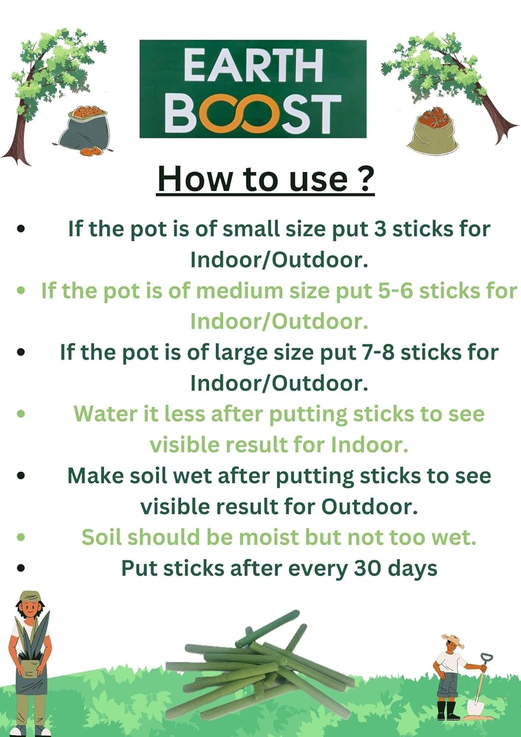 Fertilizer Sticks for Plants – Boost Growth Naturally