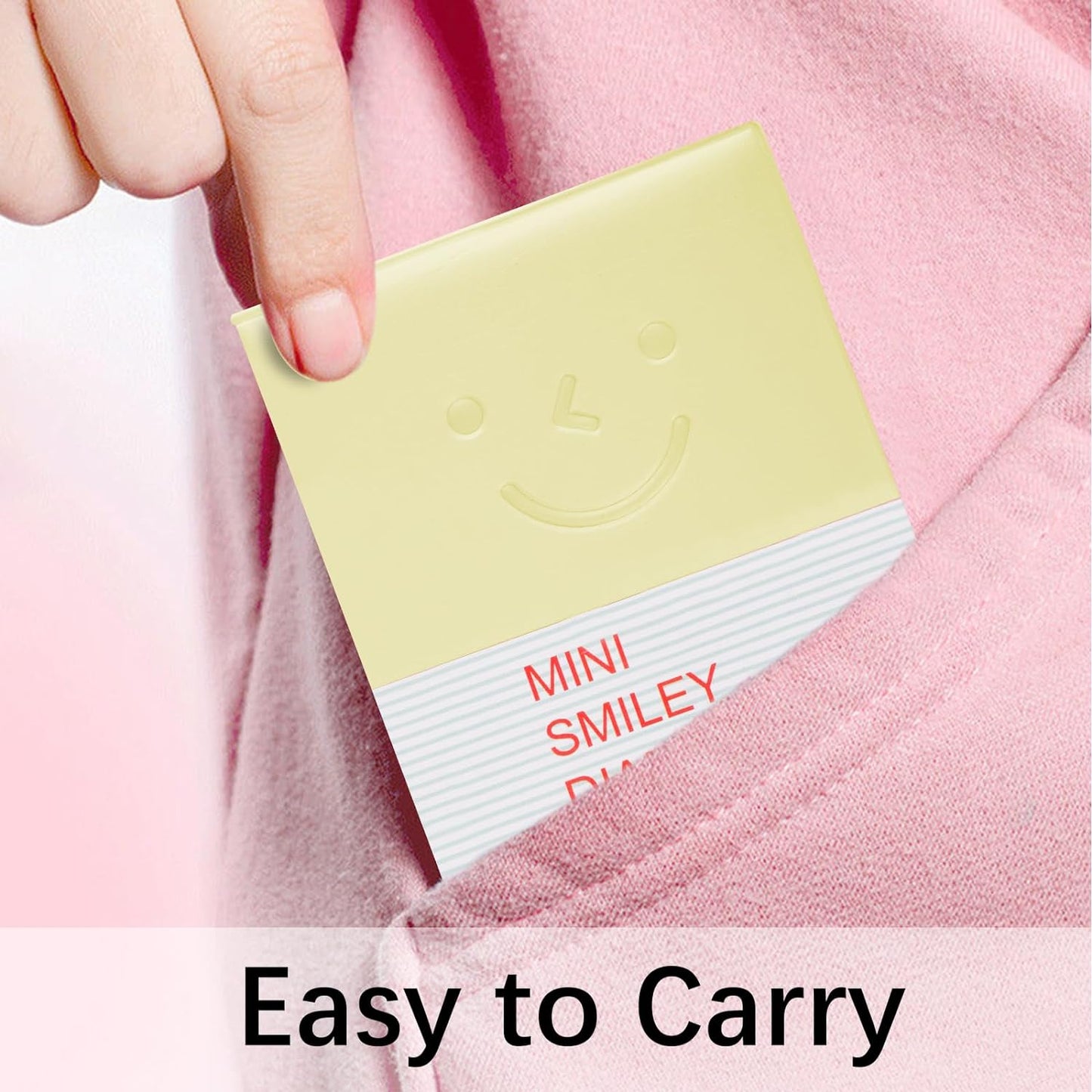 Mini Smiley Cartoon Pocket Notebook