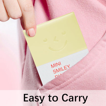 Mini Smiley Cartoon Pocket Notebook