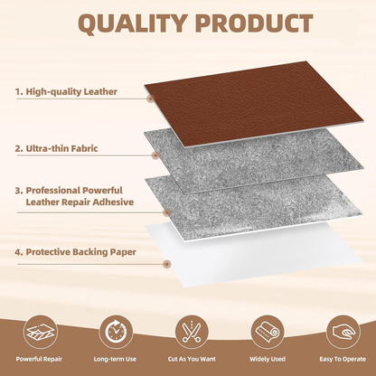 Multipurpose Self-Adhesive Leather Sheet