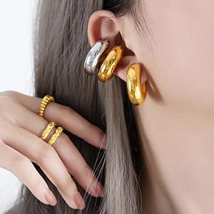 Korean Style Non Piercing Ear cuffs for Women