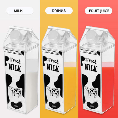 500 ML Leakproof & Portable Juice, Milk & Beverage Container