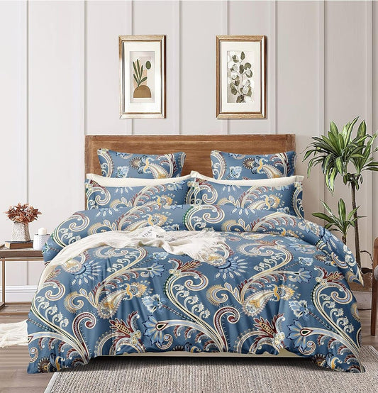 Premium Light Shade King Size Double Bed Elastic Fitted Premium Bedsheet