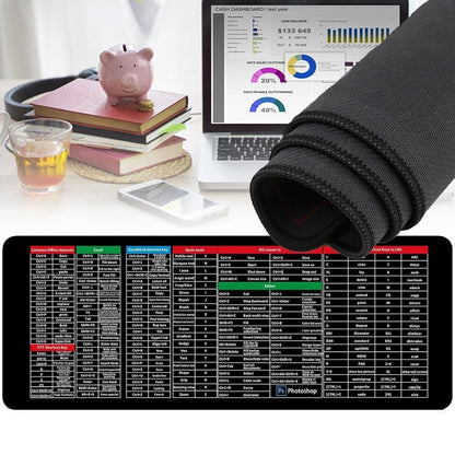 Anti-slip Keyboard Pad With Shortcut Key Patterns