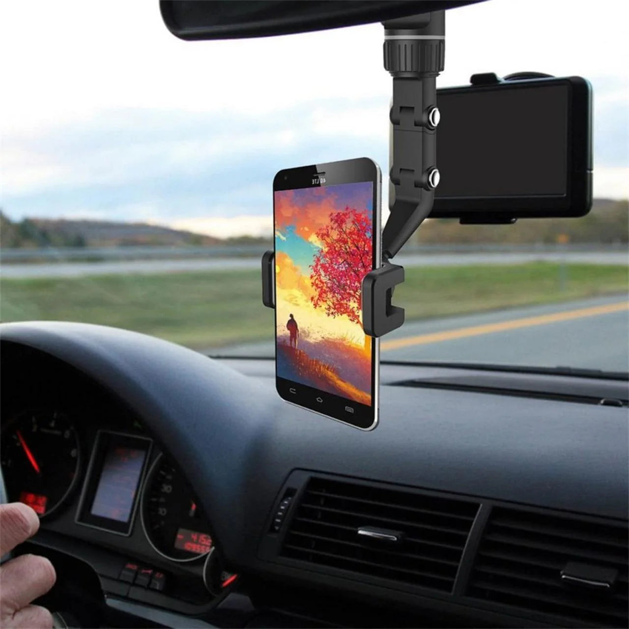 Mirror Mount Bracket Universal clip for Mobile