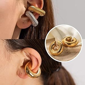 Korean Style Non Piercing Ear cuffs for Women