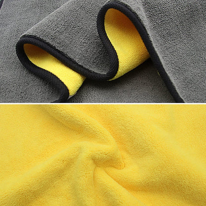 (Buy 1 Get 1 Free) Heavy Microfiber Cloth for Car Cleaning and Detailing (Size - 40x40)