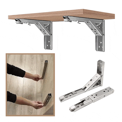 DIY Wall Mounted Folding Bracket(2PCS)