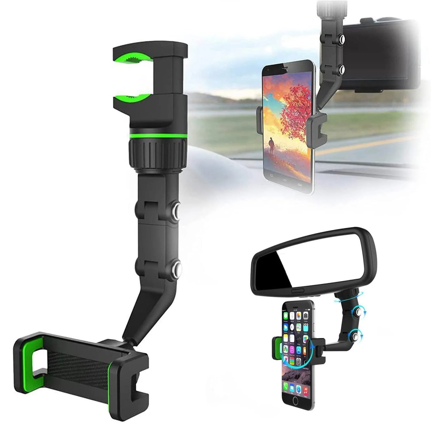 Mirror Mount Bracket Universal clip for Mobile