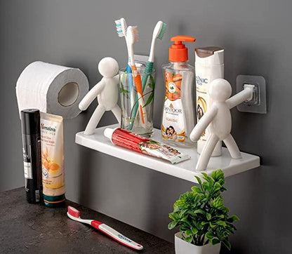 (Buy 1 Get 1 Free) White Bad Doll Shelf Storage Rack