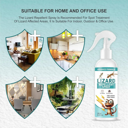 Home Safe Lizard Control Spray – 250ML Herbal Formula