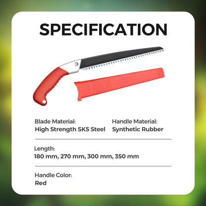 🍃👍Lightweight and sharp universal pruning saw with sheath