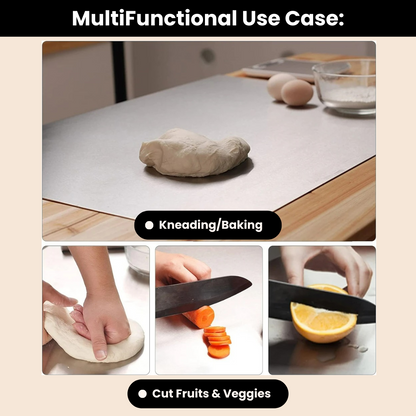 Premium Stainless Steel Kitchen Chopping Board