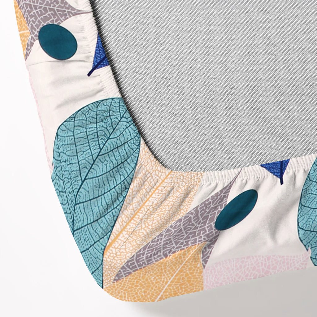 Elastic Fitted King Size Double Bedsheet With 2 Pillow Covers (Pink)