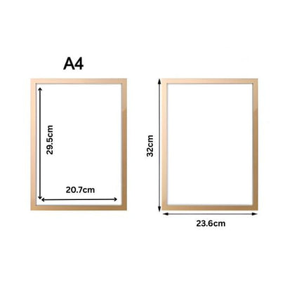 Picture frame set to match any décor (5 pieces) | FRAMEMAG