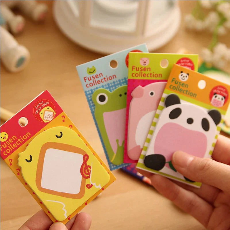 Super Cute Animal Shape Sticky Notes