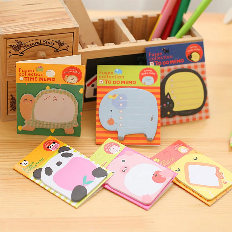 Super Cute Animal Shape Sticky Notes