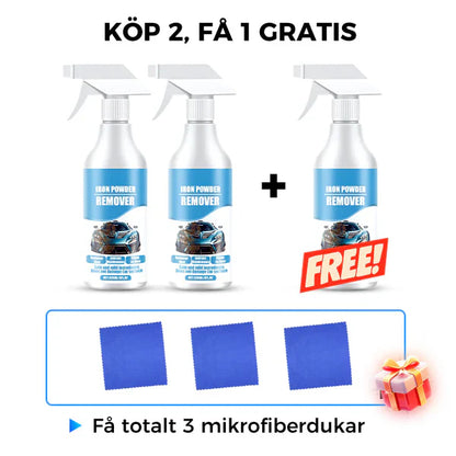 🔥Spray for removing rust and iron particles from cars