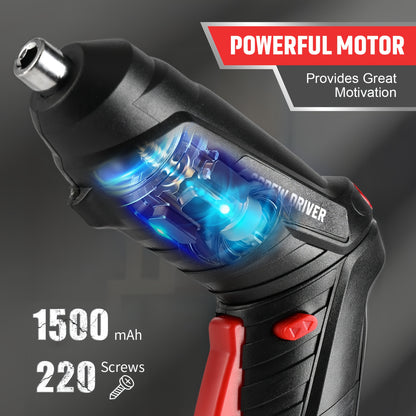 ⏱️🪛 Har Ghar Ka Hero 🏠🔧 – 47-in-1 Electric Screwdriver Set with Carrying Case ⚡🛠