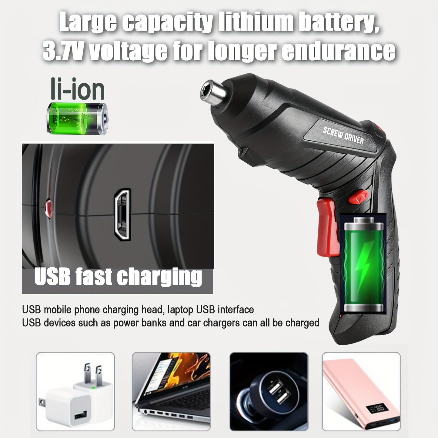 ⏱️🪛 Har Ghar Ka Hero 🏠🔧 – 47-in-1 Electric Screwdriver Set with Carrying Case ⚡🛠