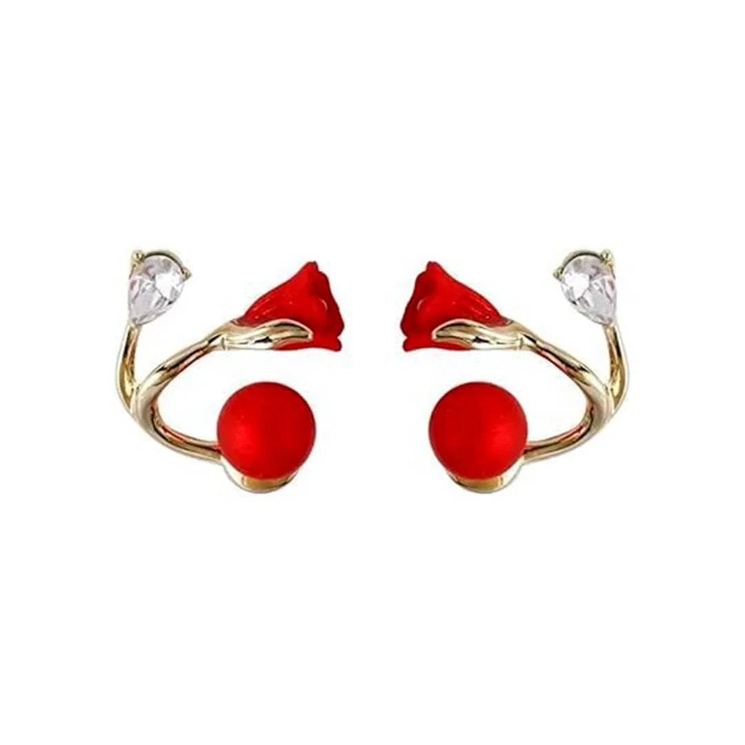Flower Ear studs for women