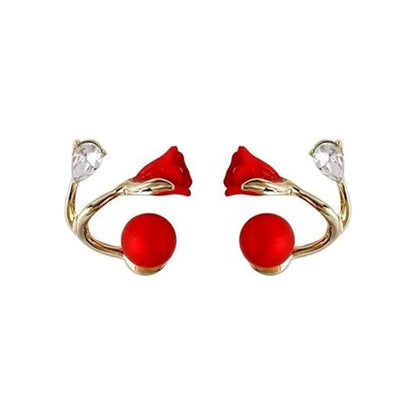 Flower Ear studs for women