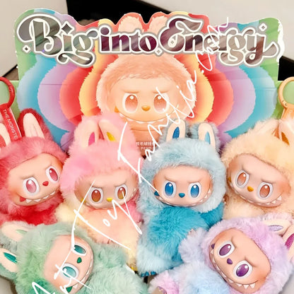 Labubu Cartoon Plush Toy Keyring (Random Color)