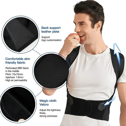 🔥 Straight Back, Confident Look – Posture Corrector Belt for a Perfect You! 💪✨