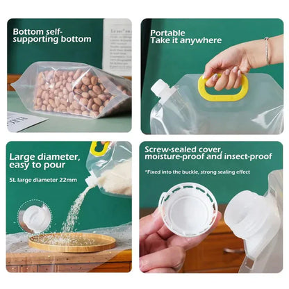 Airtight Multigrain Storage Bags