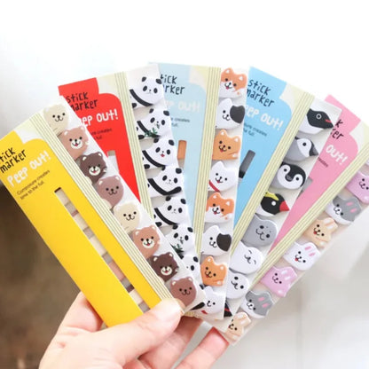 Cute Stationery Bookmark Sticky Note