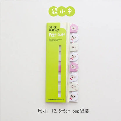 Cute Stationery Bookmark Sticky Note
