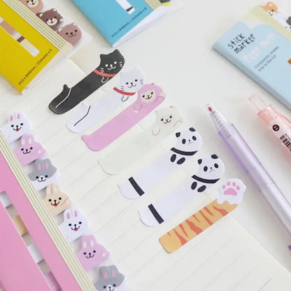 Cute Stationery Bookmark Sticky Note