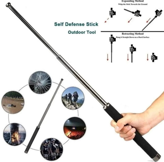 ⚔️ Danger Ko Do Mooh Tod Jawaab – With Self Defence Stick! 💥