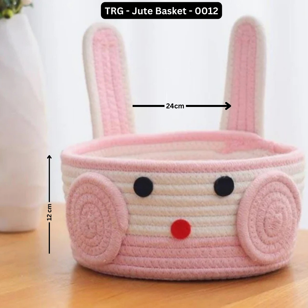 Handmade Baskets with Lids - Self Organizer/Storage basket