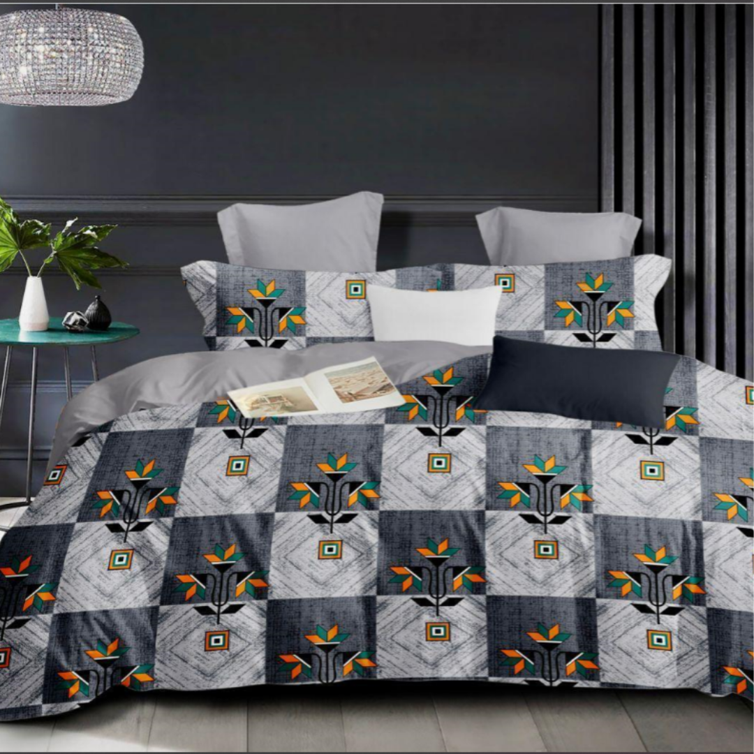 Most Viral Design cotton Double Bed Bedsheet with 2 Pillow Covers